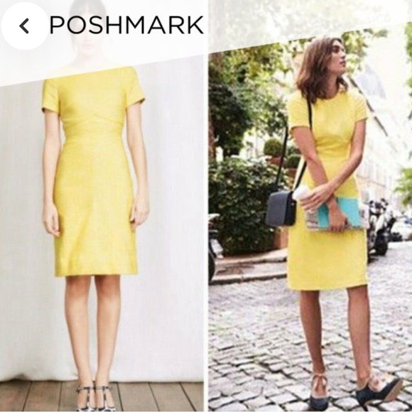 Boden Yellow dress size 2 - Picture 9 of 9